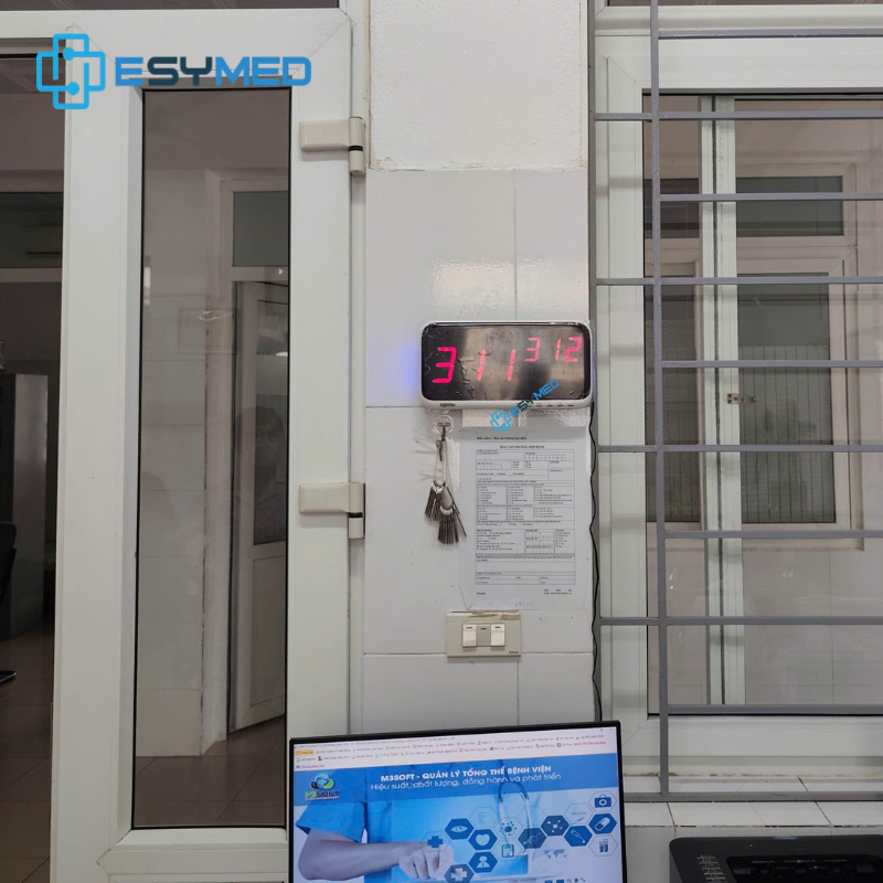 esymed triển khai hệ thống chuông gọi y tá tại bệnh viện đa khoa khu vực cẩm phả