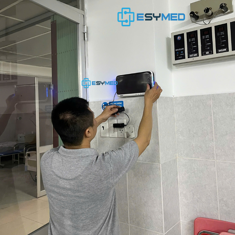 Dự án lắp đặt hệ thống chuông báo gọi y tá tại bệnh viện bình an kiên giang