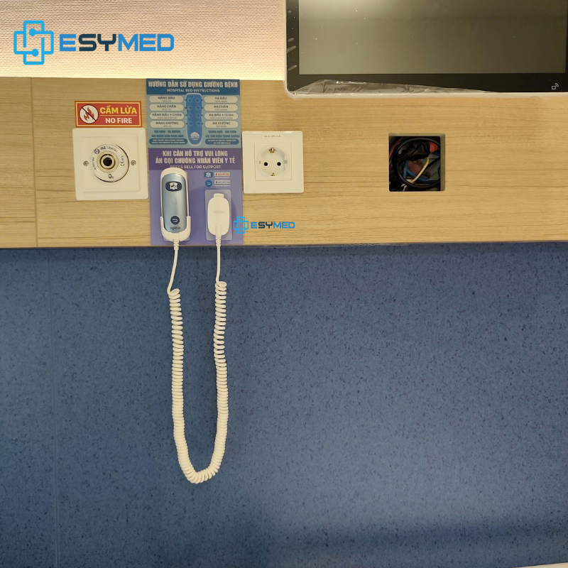esymed lắp chuông gọi y tá tại bệnh viện hồng ngọc phúc trường minh