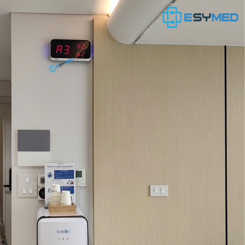 esymed triển khai hệ thống chuông gọi nhân viên y tế tại trung tâm xương khớp thời đại xanh hà nội