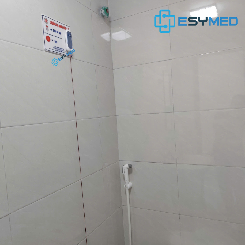 dự án esymed lắp đặt chuông báo gọi y tá tại bệnh viện ở hà nội