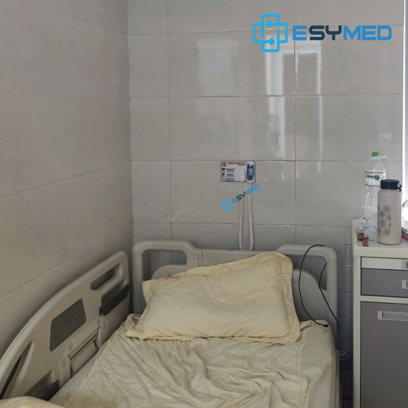 dự án esymed lắp đặt hệ thống chuông báo gọi y tá tại bệnh viện ở hà nội