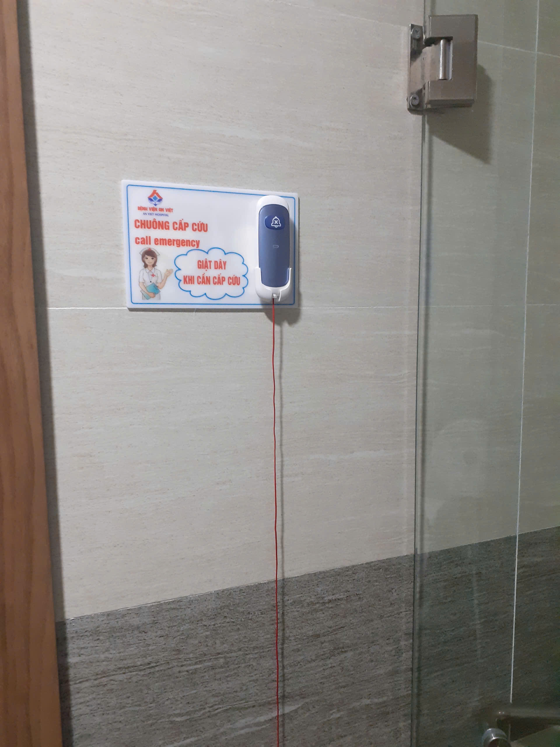 esymed lắp chuông gọi y tá tại bệnh viện an việt